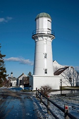 Cape Elizabeth Range Lights on a Winter Day in Maine